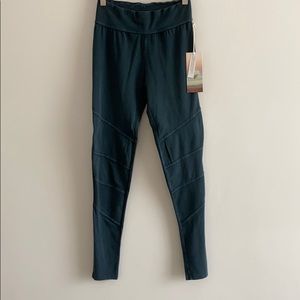 NWT Sun & Shadow Blue Slate Leggings